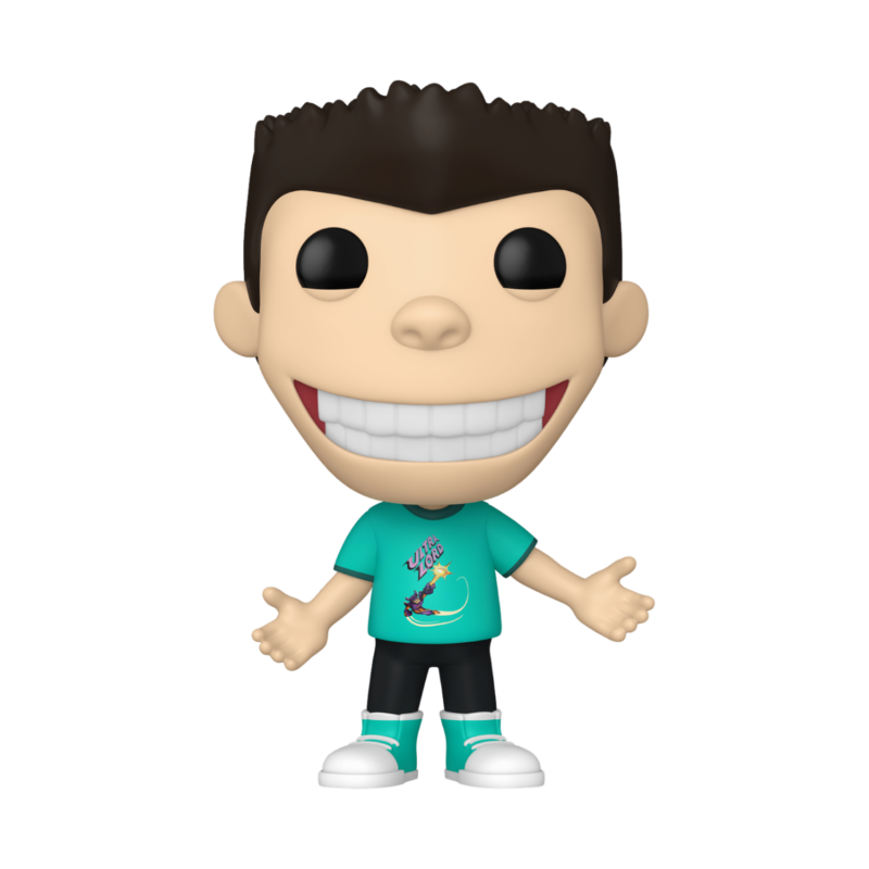 Figurine Funko Pop du personnage de Sheen de Jimmy Neutron avec bras tendus et sourire