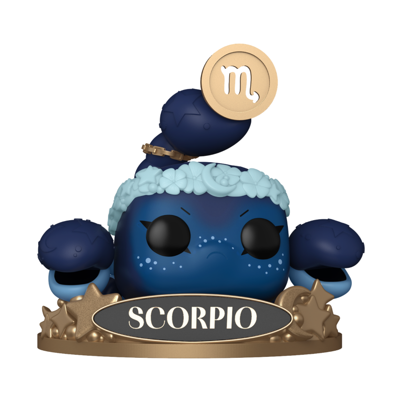 Une figurine Funko POP élaborée pour être à l'image du signe du Zodiaque le Scorpion