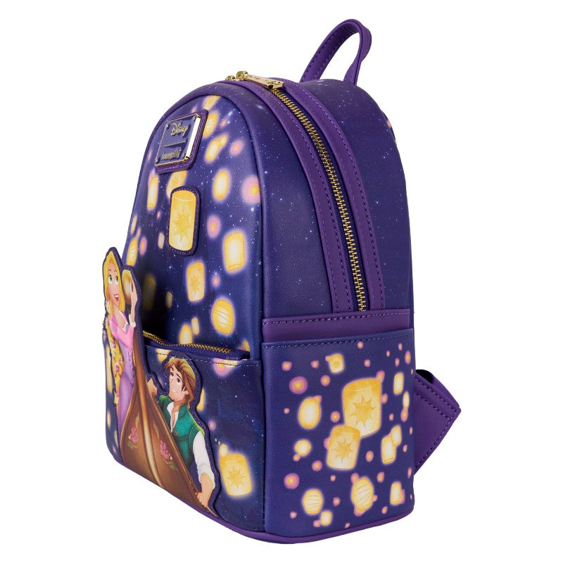 Loungefly - Mini Sac à dos Disney Raiponce/Rapunzel Lanterne