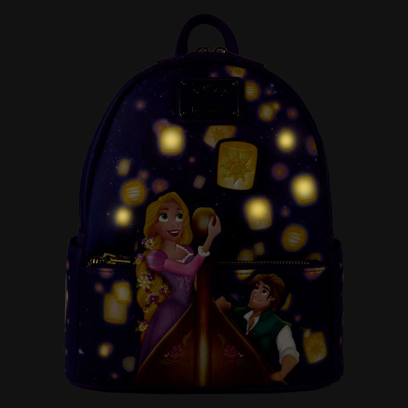 Loungefly - Mini Sac à dos Disney Raiponce/Rapunzel Lanterne