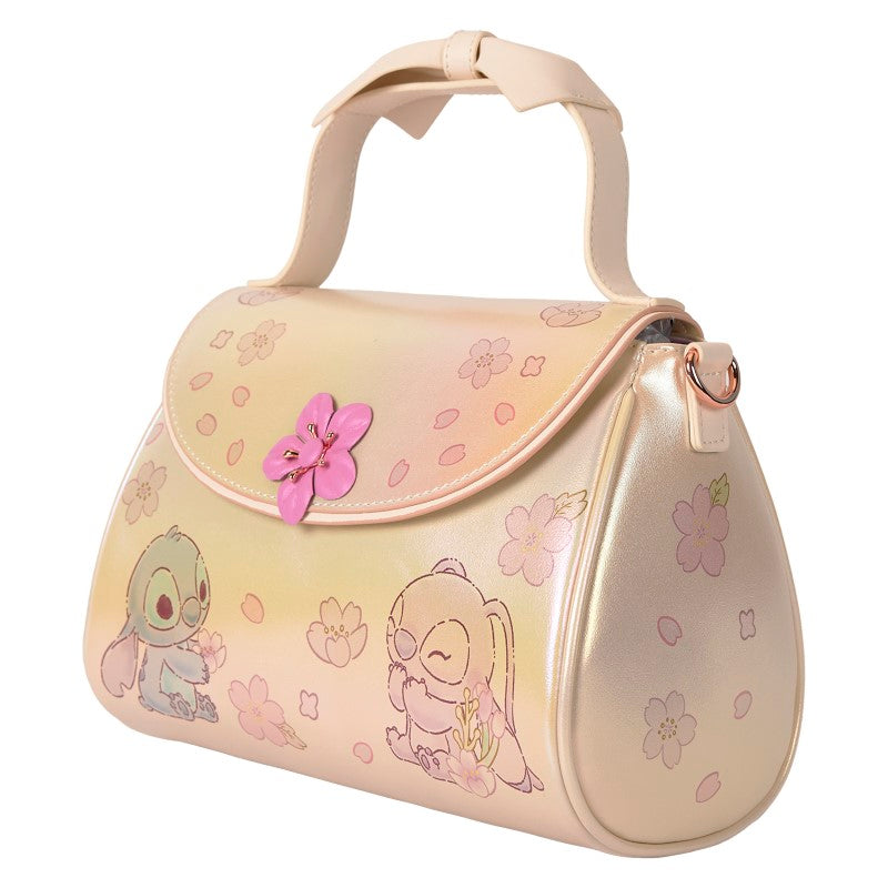 Loungefly - Sac à main Stitch & Angel Blossom Cute