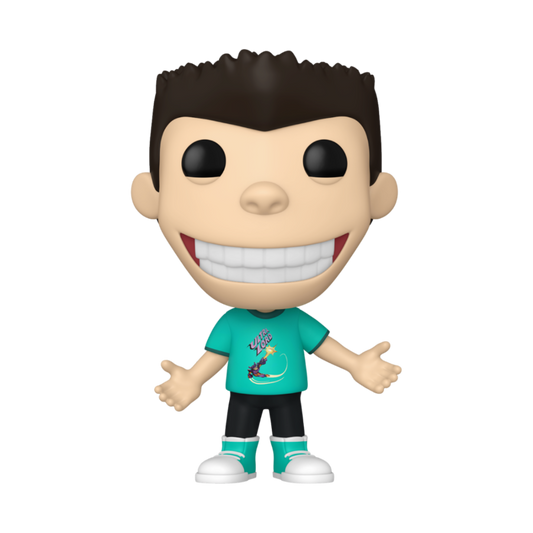 Figurine Funko Pop du personnage de Sheen de Jimmy Neutron avec bras tendus et sourire