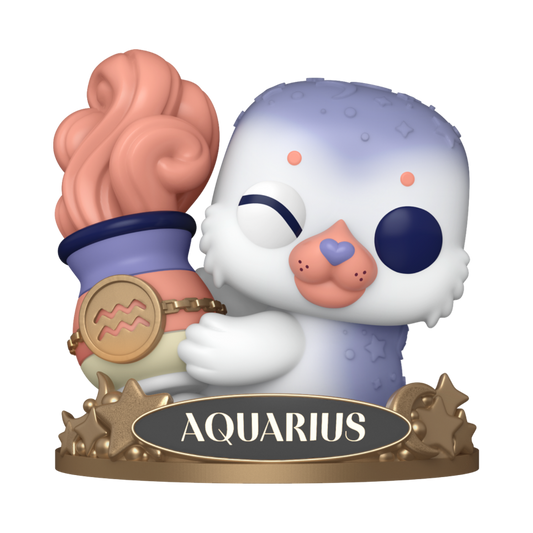 Une figurine Funko POP élaborée pour être à l'image du signe du Zodiaque le Verseau