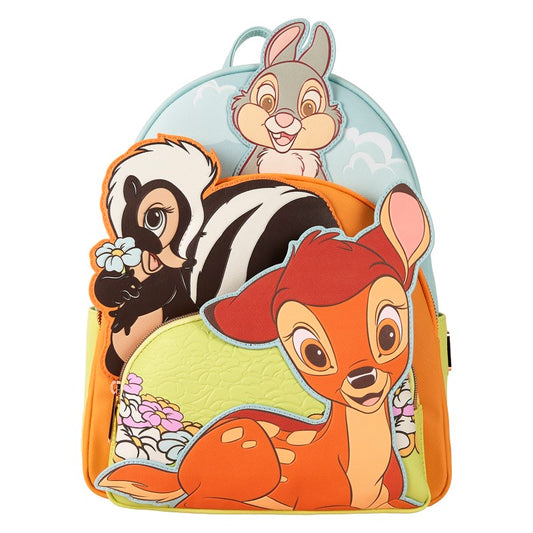 Loungefly - Mini Sac à dos Disney Bambi Triple Poches